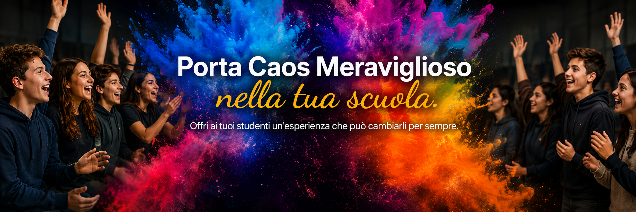 banner caos meraviglioso
